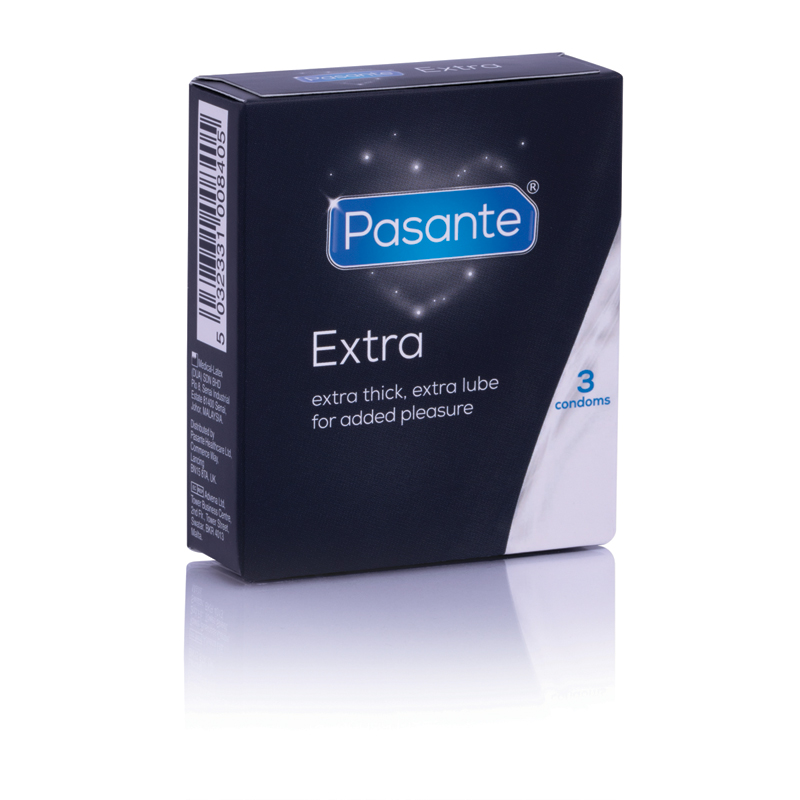 Pasante Extra Condooms - 3 stuks 1