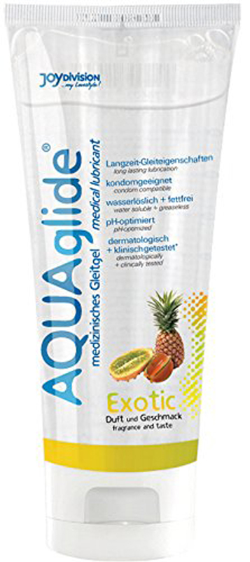 AQUAglide Glijmiddel Exotisch Fruit - 100 ml 1