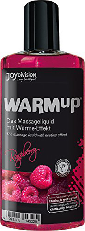 WARMup Massageolie Framboos - 150 ml 1
