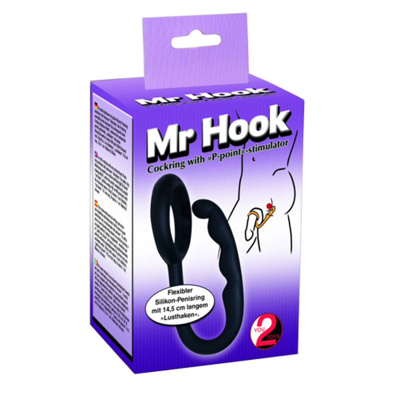 Cock Ring with P-spot Stimulator 4