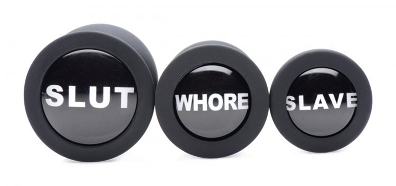 Dirty Words Buttplug Set 2