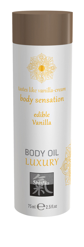 Luxe Eetbare Body Oil - Vanille 1