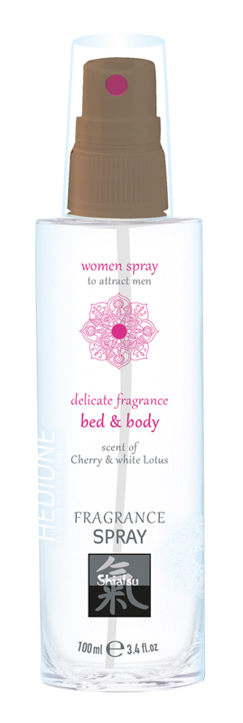 Feromonen Bed & Body Spray Voor Vrouwen - Kers & Witte Lotus 2