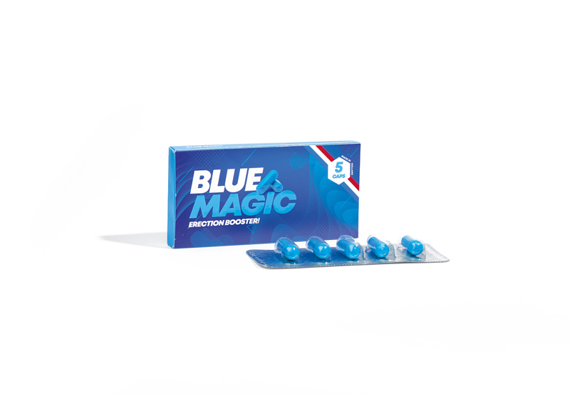 Blue Magic! Erectiepillen - 5 Stuks 2