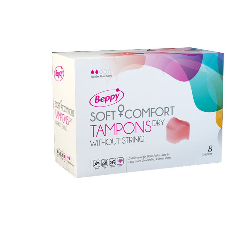 Beppy Soft + Comfort DRY Tampons - 8 stuks 1