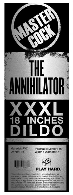 The Annihilator XXXL Dildo 4