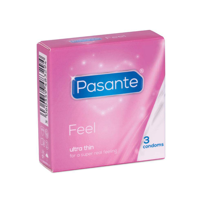 Pasante Feel Condooms - 3 stuks 1