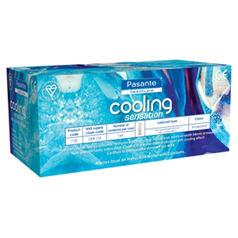Pasante Cooling Sensation Condooms 144 stuks 1