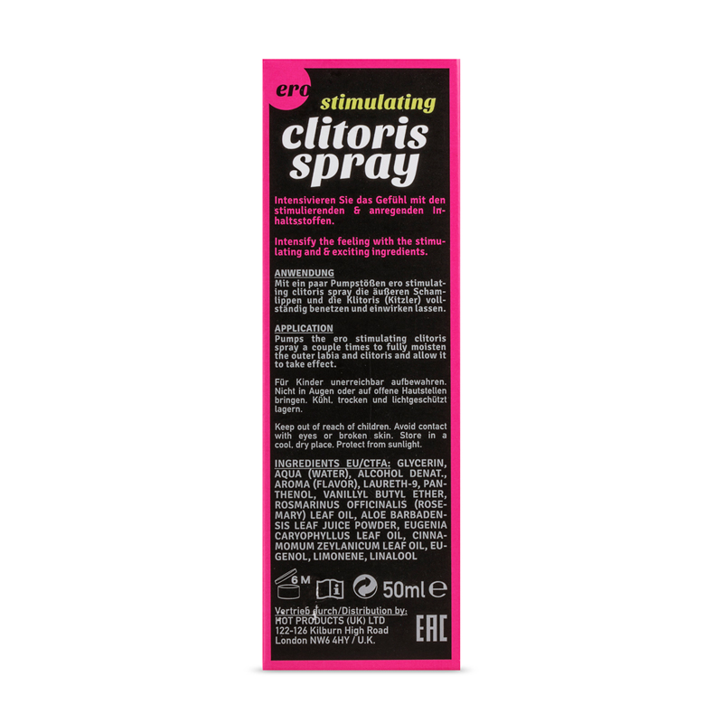 Stimulerende clitoris spray 50 ml 2
