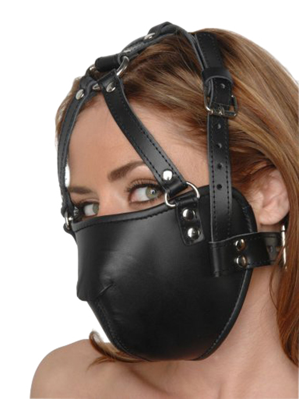 Strict Leather Face Harness 2