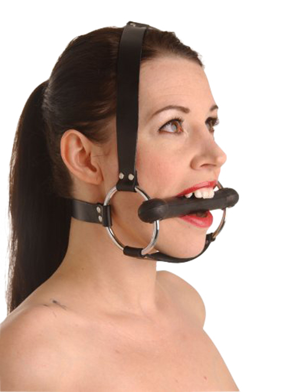 Strict Leather Locking Silicone Trainer Gag 2