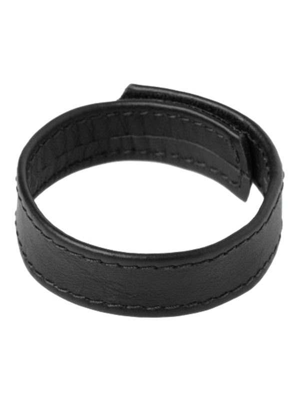 Strict Leather Velcro Cock Ring 1