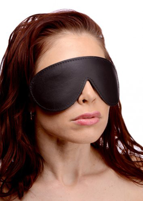 Strict Leather Padded Blindfold 2