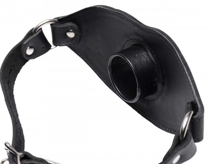 Strict Leather Locking Open Mouth Gag 2