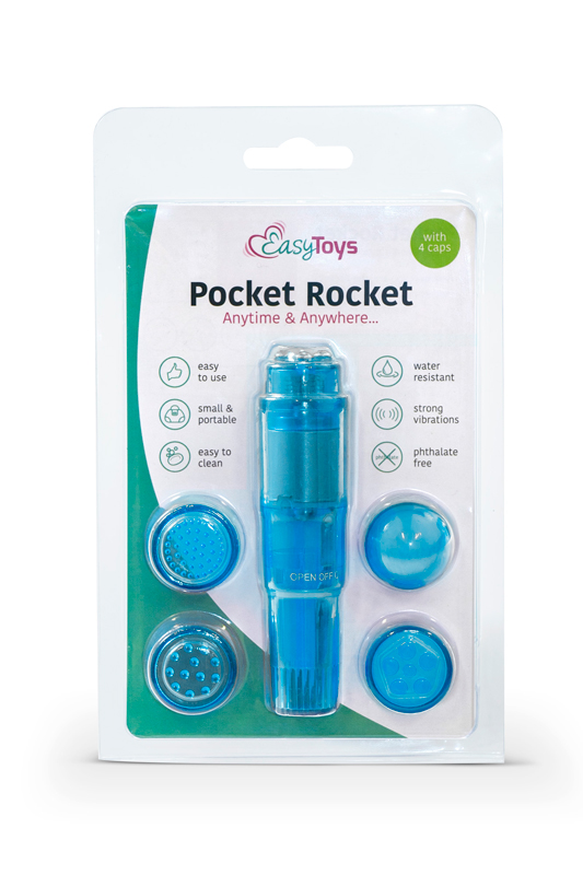 Easytoys Pocket Rocket - Blauw 2