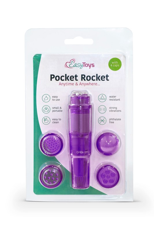 Easytoys Pocket Rocket - Paars 2