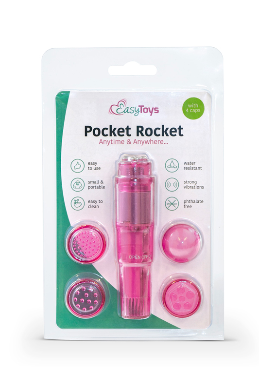 Easytoys Pocket Rocket - Roze 2