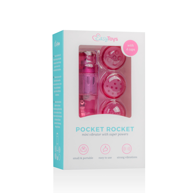 Easytoys Pocket Rocket - Roze 5