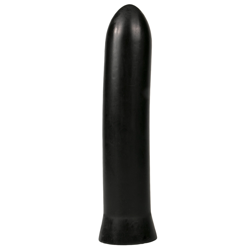 All Black Dildo 22.5 cm - Zwart 1
