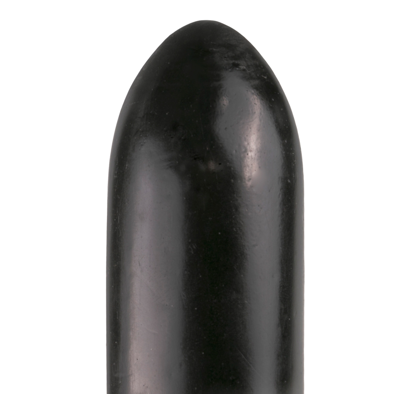All Black Dildo 22.5 cm - Zwart 2