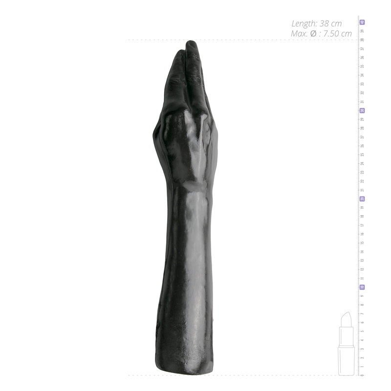 Fisting Dildo 39 cm - Zwart 4