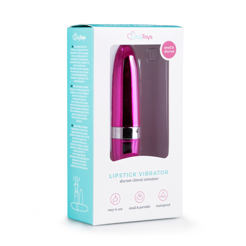 Easytoys Lipstick Vibrator - Roze 2