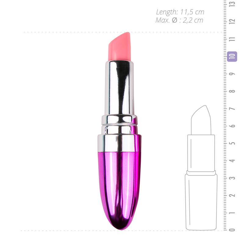 Easytoys Lipstick Vibrator - Roze 4