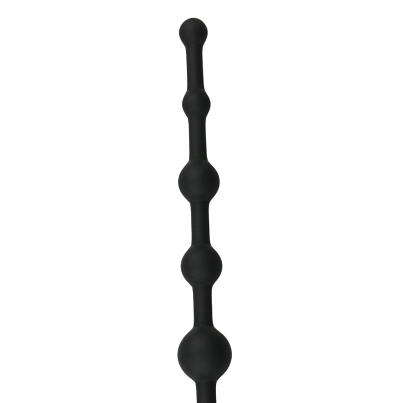 Anaal kralen - lang, zwart 3