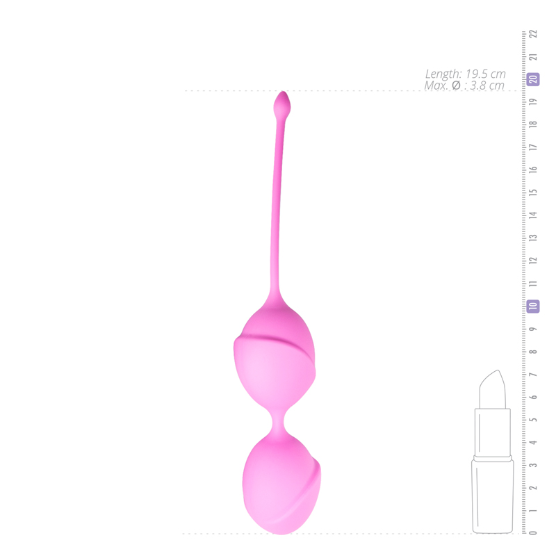 Dubbele vaginaballetjes - roze 4