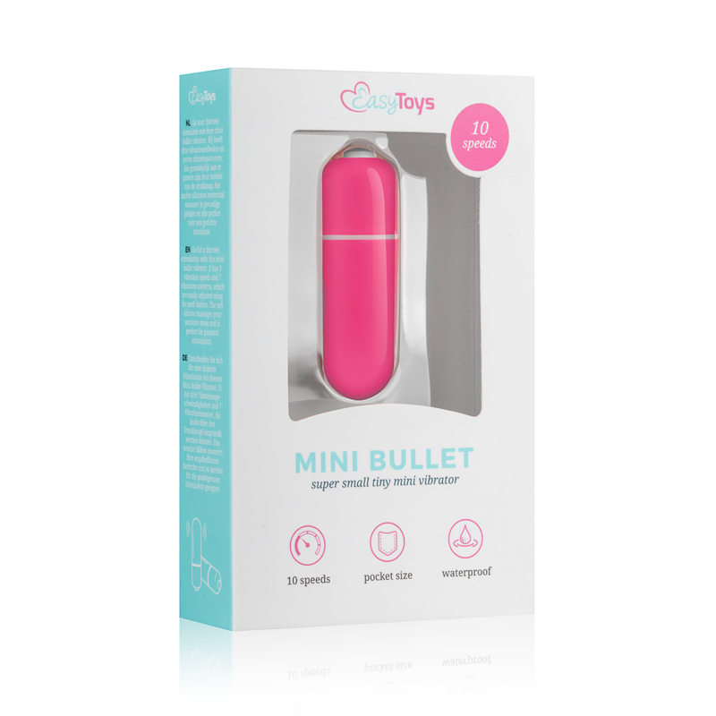Bullet vibrator met 10 snelheden - roze 6