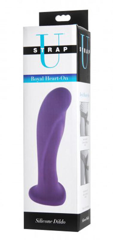 Royal Heart Strap-On Dildo - Paars 4