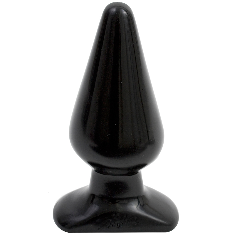Classic Butt Plug - Smooth  Large - Zwart 1