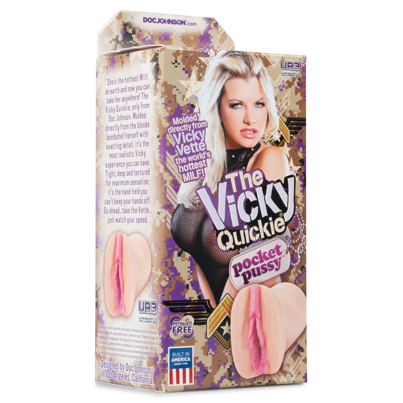 The Vicky Quickie ULTRASKYN Pocket Pussy 6