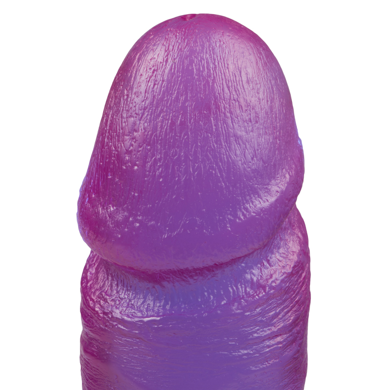 Crystal Jellies - 7 Inch Ballsy Cock With Suction Cup 2