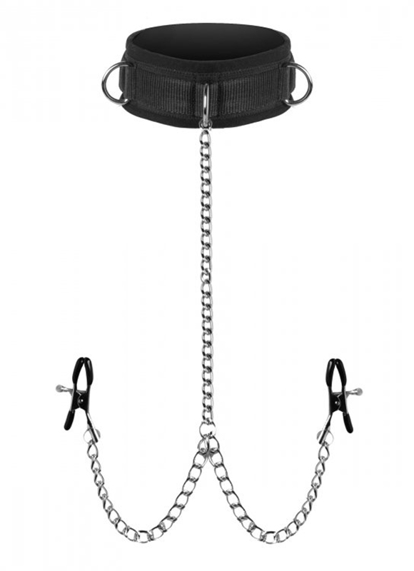 Submission Halsband Met Tepelklemmen 1