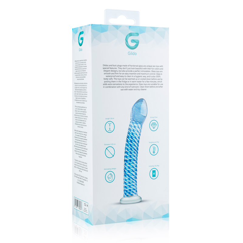 Glazen G-Spot/Prostaatdildo No. 5 7